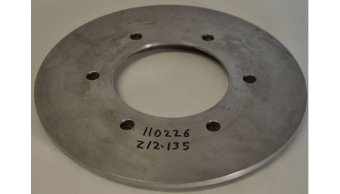 Z12-135 Täckskiva/rear sideplate